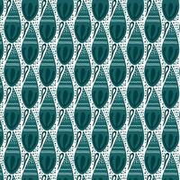 Scandinavian style pattern with abstract figures. vector