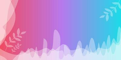 clean and beautiful gradients background vector