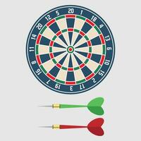 The Illustration of Dart Game Pack vector