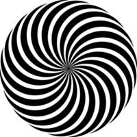 espiral circular modelo pirulí retorcido rayos vector popular Arte estilo
