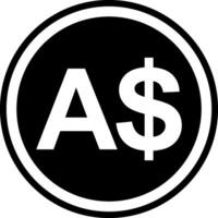 Sign currency Australia Australian dollar vector dollar sign as