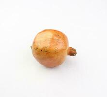 pomegranate in the white background photo