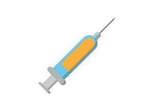 a syringe isolate on white background vector