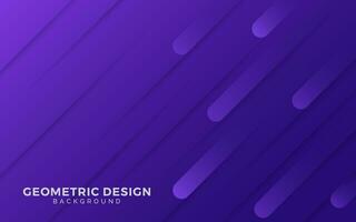 Abstract modern gradient purple geometric shape background vector