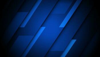 modern dynamic dark blue line with overlapping style background vector