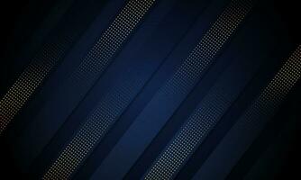 modern dynamic dark blue line with overlapping style background vector