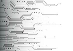 Circuit technology background with hi-tech digital vector