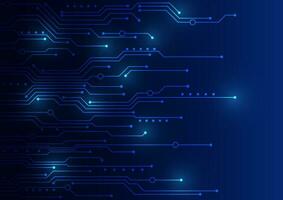 Circuit technology background with hi-tech digital vector