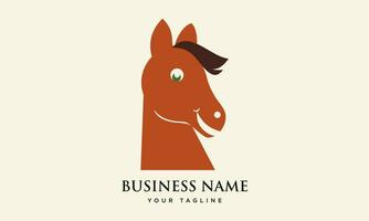 horse head logo vector