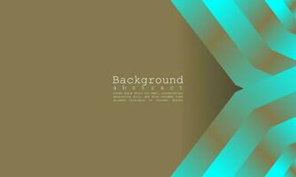 Abstract geometric background retro brown and blue with copy space. Vector illustration for your design.