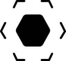 solid icon for territory vector
