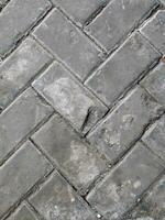 old gray paving stones texture. photo