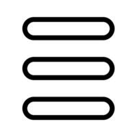 Menu Icon Vector Symbol Design Illustration