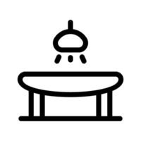 Table Icon Vector Symbol Design Illustration