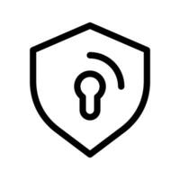 Secure Icon Vector Symbol Design Illustration