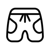 Swimsuit Icon Vector Symbol Design Illustration