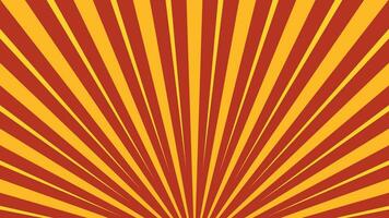 Vector Sunburst Background with colorful rays