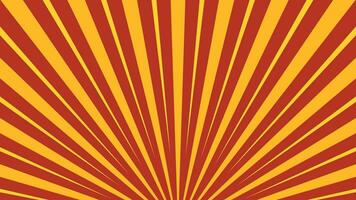 Vector Sunburst Background with colorful rays