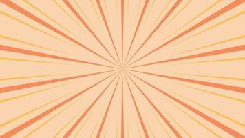 Vector Sunburst Background with colorful rays