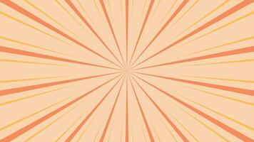 Vector Sunburst Background with colorful rays