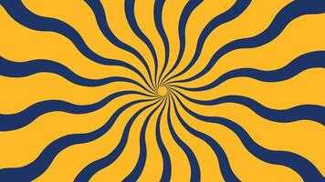Vector Sunburst Background with colorful rays