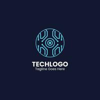 Artificial intelligence ai logo human technology human digital robotics Logo vector