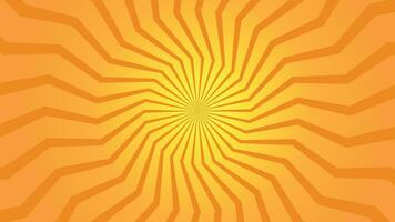 Vector Sunburst Background with colorful rays