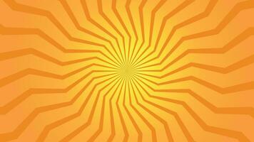 Vector Sunburst Background with colorful rays