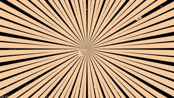 Vector Sunburst Background with colorful rays