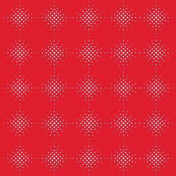 Halftone Background texture in a red background, Vector abstract halftone pattern