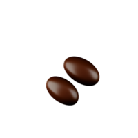 choklad stänk 3d tolkning ikon illustration png