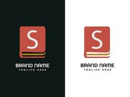 business letter branding logo design vector