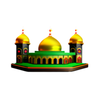 karbala 3d rendering icon illustration png