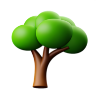 broccoli 3d renderen icoon illustratie png