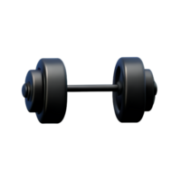 dumbbell  3d rendering icon illustration png