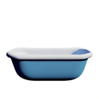 bathroom 3d rendering icon illustration png