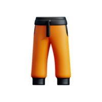 broek 3d renderen icoon illustratie png