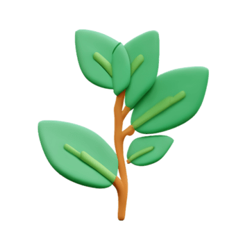 ervas 3d Renderização ícone ilustração png