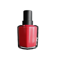 nail polish 3d rendering icon illustration png