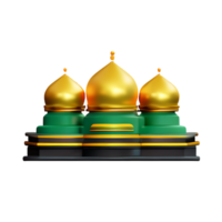 karbala 3d Renderização ícone ilustração png