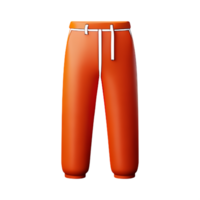 calça 3d Renderização ícone ilustração png