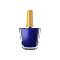 nail polish 3d rendering icon illustration png