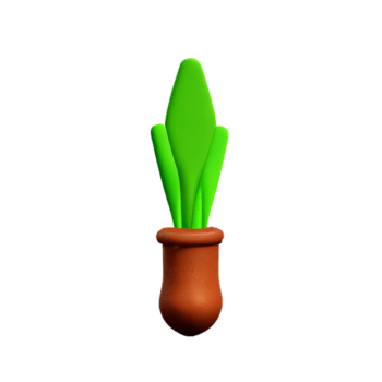 ervas 3d Renderização ícone ilustração png