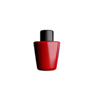 nail polish 3d rendering icon illustration png