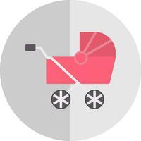 Pram Vector Icon Design