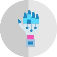 Robot hand Vector Icon Design