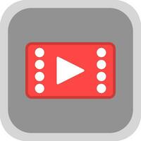 Video player Vector Icon Design