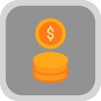 Coin Vector Icon Design