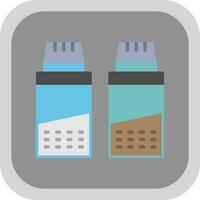 Salt and pepper Vector Icon Design