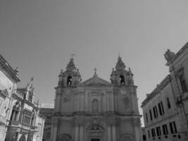 Malta island in the mediterranean sea photo